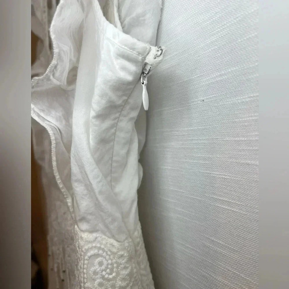 Anthropologie RINA DHAKA womans Celeste beaded & lace boho Midi dress - Picture 10 of 16